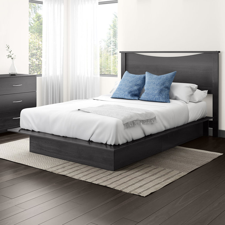 South shore step one online full platform bed